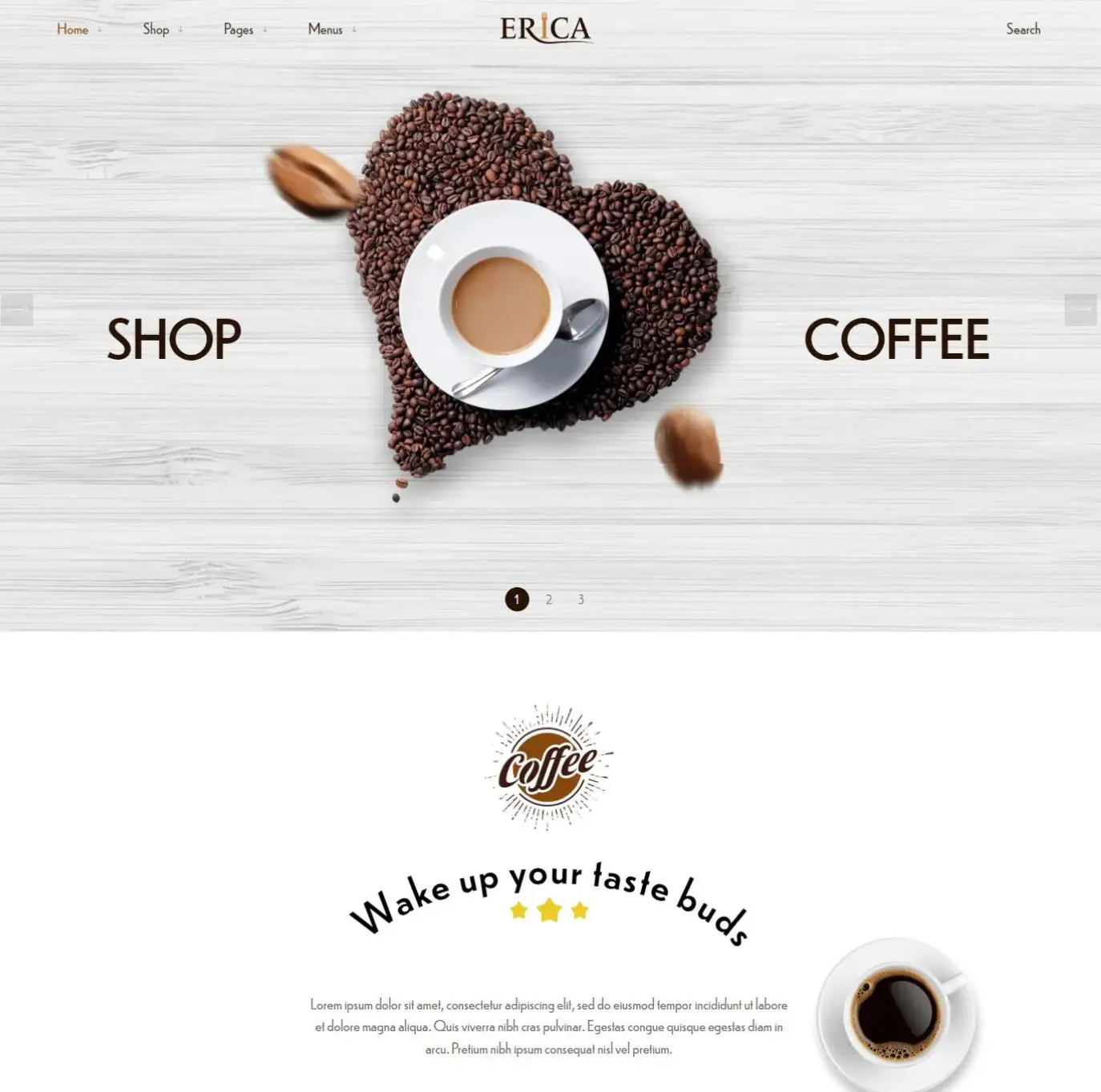 Plantilla 4you.website - Café