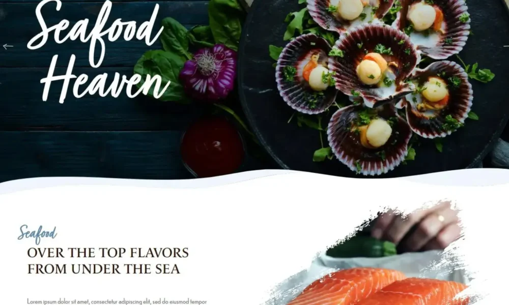 Plantilla 4you.website - Seafood